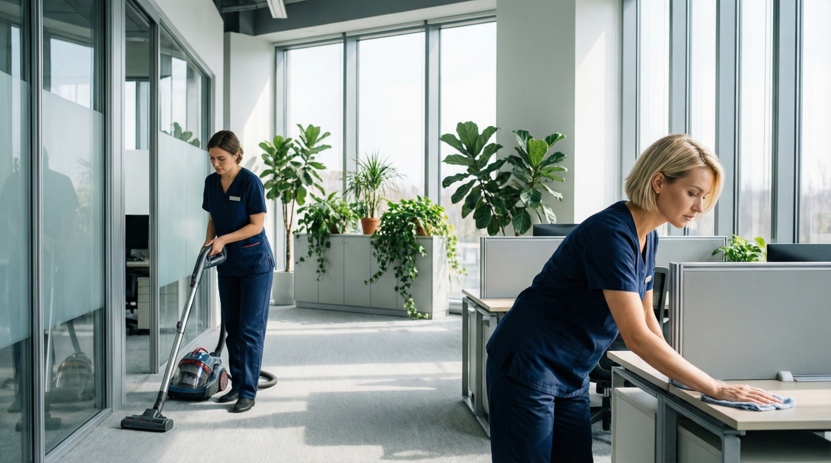 Уборка офисных помещений 