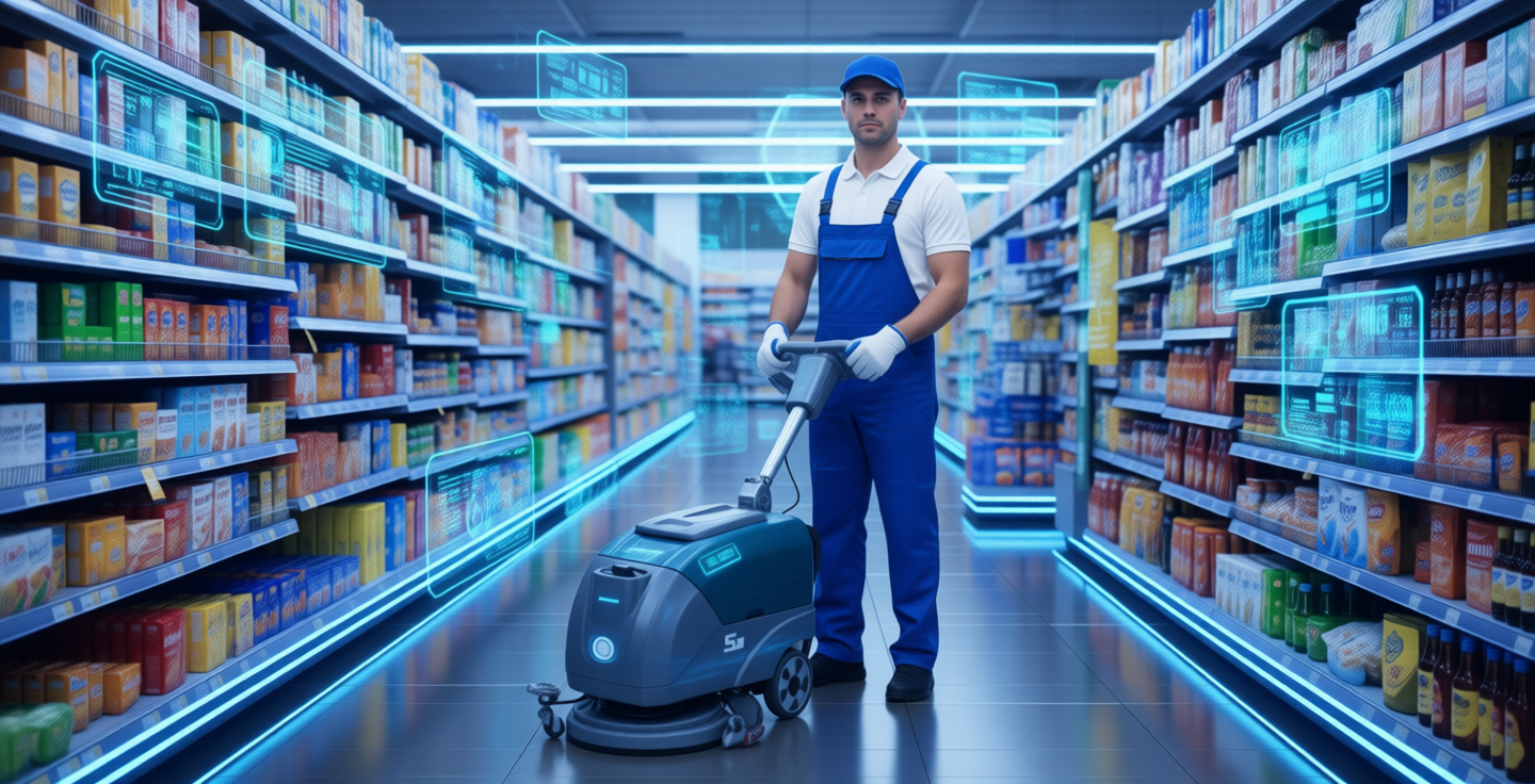 Уборка торговых помещений